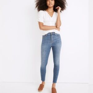 Madewell Light Blue Skinny Jeans